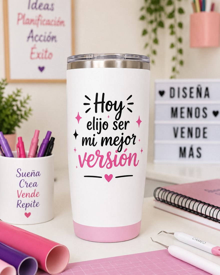 Termo con diseño Envinil aplicado